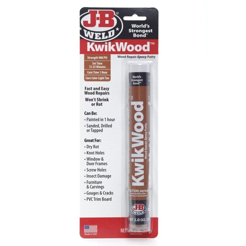 Epoxy Wood Repair Putty Stick 7-inch Beige Craft